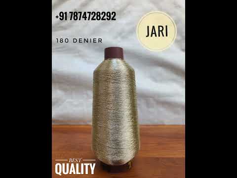 Pramukh enterprise zari embroidery 180 denier jari, packagin...