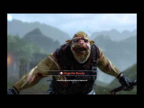 Shadow of mordor bloody uruk quotes