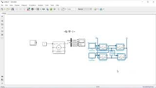 Сборка Matlab/Simulink модели двигателя постоянного тока с возможностью выбора режимов работы