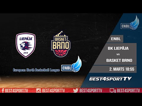 BK Liepaja v Basket Brno | Full Game, Mar 2nd | ENBLeague 2021/22