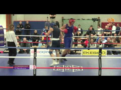 Boxning SM 2013 - Hampus Henriksson vs Johan Christiansson