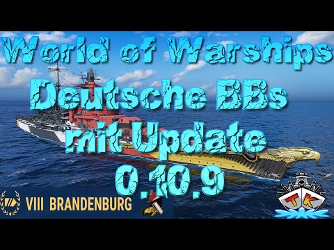 Die DEUTSCHEN kommen! "0.10.9 Vorschau" in World of Warships auf Deutsch