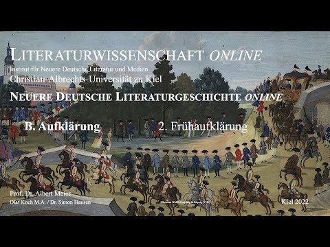 Literaturgeschichte online - Frühaufklärung (Gottscheds Literatur- und Theater-Reform) 7 von 17