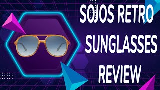 SOJOS Retro Square Polarized Aviator Sunglasses Review - Perfect Summer Accessory!