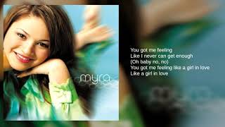 Myra: 03. Like A Girl In Love (Lyrics)