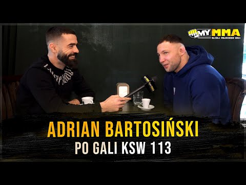 ADRIAN BARTOSIŃSKI: "Chodziło mi tylko rywalizację sportową z Czeczenami, nie o kwestie kulturowe"