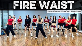 Fire Waist | Diamond Platnumz ft Nora Fatehi &amp; Jason Derulo | Reggaeton Pop | Happy Mehra choreo 