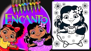 Coloring Adorable La Perfecta Isabela Madrigal🌸 | Disney Encanto