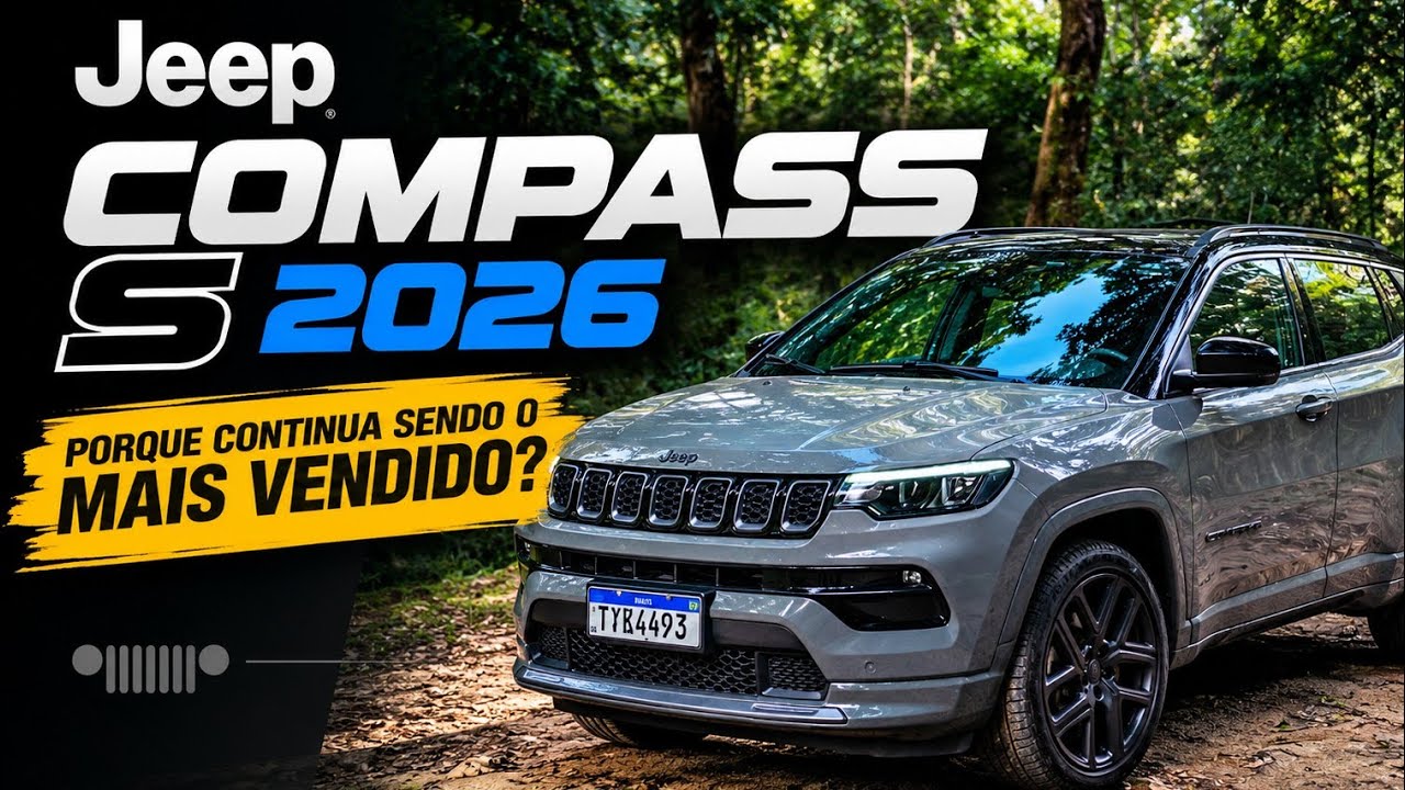 Jeep Compass S 2026 | Por que continua sendo o SUV mais PROCURADO? ELE É O MELHOR DA CATEGORIA?