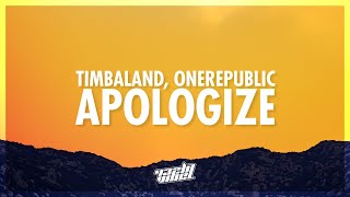 Download lagu Timbaland - Apologize (Lyrics) ft. OneRepublic (432Hz) mp3