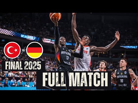 Final: Turkey vs Germany | Full Game | FIBA EuroBasket 2025