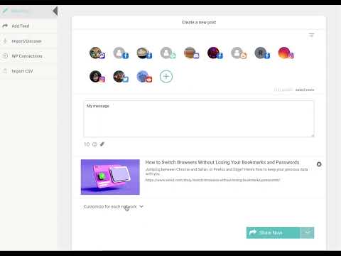 dlvr.it Posting Tool Demo