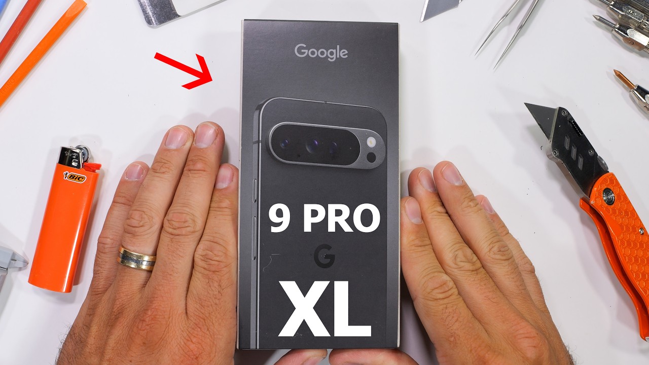 Google Pixel 9 Pro XL is pushing the limits... (Durability Test) - YouTube