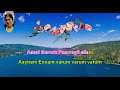 Aadaludan Paadalai Tamil Karaoke For Male Singers Resung By VANISRIDASAN