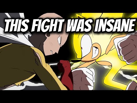 Sonic The Hedgehog Vs One Punch Man Remastered reaction