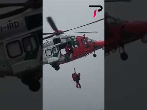 Dramatic Rescue After Trawler Grounds in Dingle Harbour