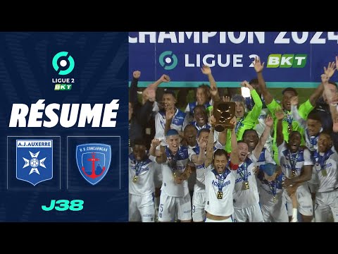 AJ Association de la Jeunesse Auxerre 4-1 US Union Sportive Concarnoise
