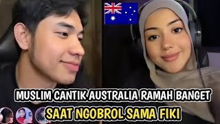 Download lagu Muslim cantik Australia ini friendly dan enak banget di ajak ngobrol saat bertemu Fiki Naki  mp3