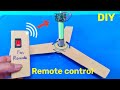How To Make A Remote Controlled Ceiling Fan From Broken Toys
