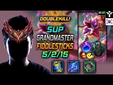 천상계 서폿 피들스틱 존야 유성 - GrandMaster Fiddlesticks Support vs Pyke - 롤 KR 12.13