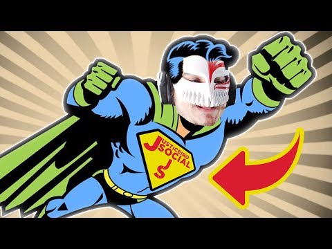 O SUPER GUERREIRO SOCIAL BATEU EM MIM! KKKKKKJJ