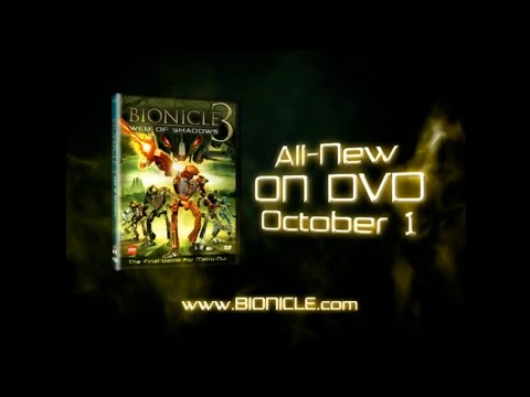 Rare US TV Bionicle 3: Web of Shadows Commercial DVD (HQ Reupload) - LEGO 2005