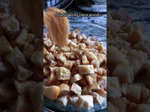 Bread cubes for stuffing