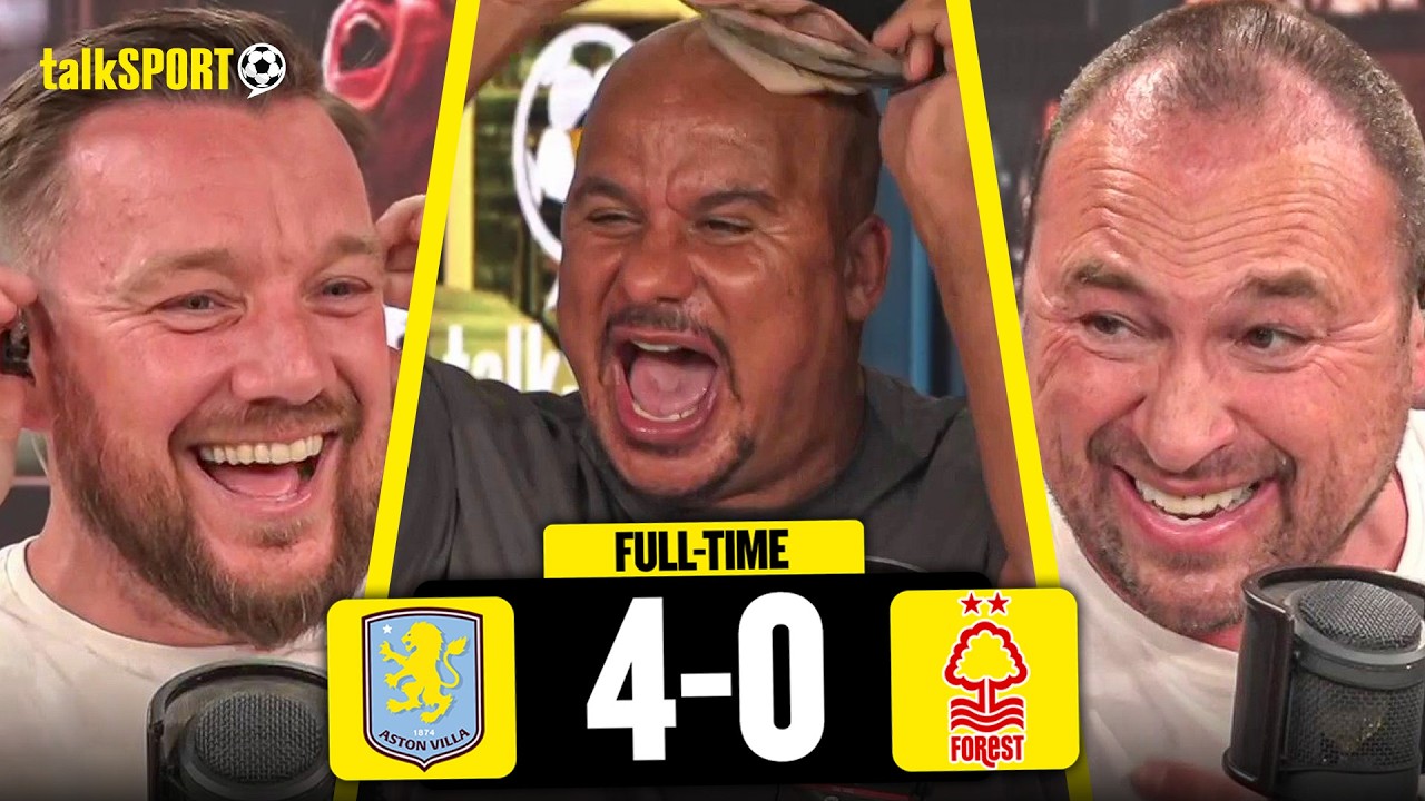 "HAAAS ANYONE SEEN FOREST!" Gabby Agbonlahor GATECRASHES Sports Bar after Villa reach Europa FINAL!