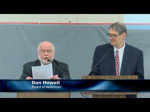 Harwich Town Meeting May 7 2018