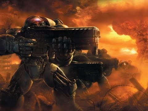 StarCraft II Crazy Marine Micro!