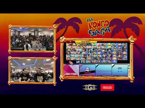 Kongo Saga - Maister/Zackray (Blue) Vs Mkleo/Glutonny (Red) Winners Finals - Smash Ultimate