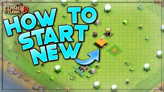 How start a new Clash of Clans account using Supercell ID in 2021!