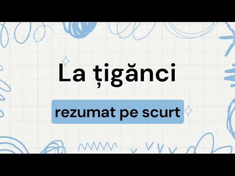 La tiganci REZUMAT PE SCURT