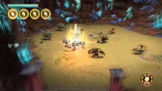 Knack. How to get the Barrage trophy.