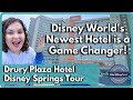 Drury Plaza Hotel Orlando Disney Springs (Resort and Room Tour) | Official Walt Disney World Hotel
