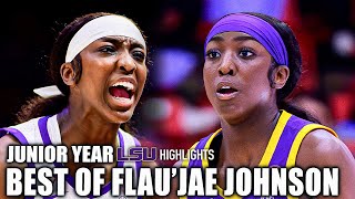 BEST OF FLAU'JAE JOHNSON 💪 LSU Junior Year Highlights 👀 | ESPN College Basketball
