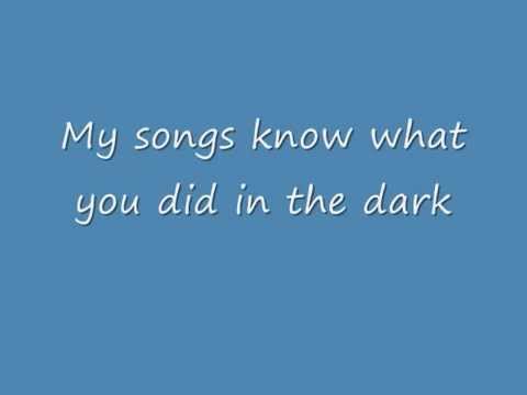 Fall Out Boy Light Em Up Lyrics (My Song Knows What You Did in the Dark)