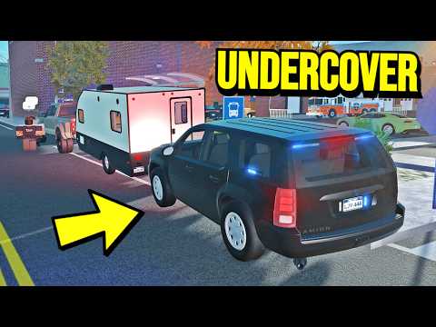 REALISTIC UNDERCOVER POLICE SHIFT! | ER:LC (Roblox)
