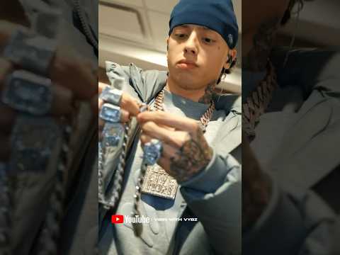 Central Cee icebox Chains💎🔥🔥😳 #centralcee #icebox #jewellery #diamonds #chains #vloglifestyle