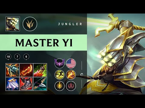 Master Yi Jungle vs Shyvana - NA Master Patch 25.24