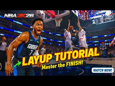 Beginner Layup Tutorial NBA 2K26