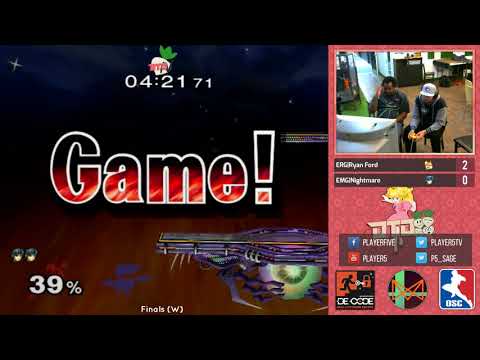 DTDIV - Ryan Ford (Fox) vs Nightmare (Marth) - Finals (W)