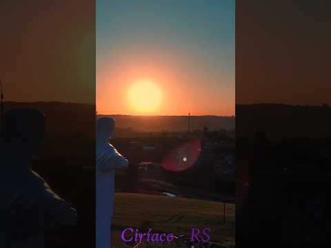 Ciríaco e seu lindo por do sol
