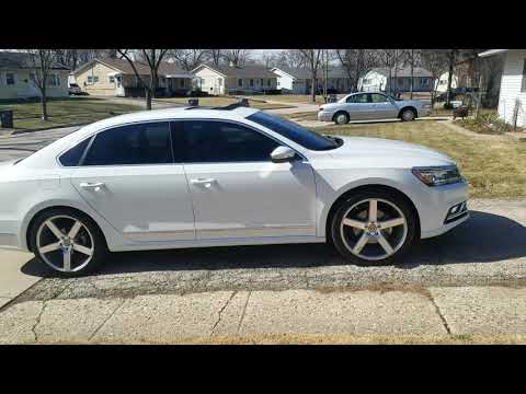 2017 VW Passat on 20\\" Niche Milan wheels and 35% Tint all windows