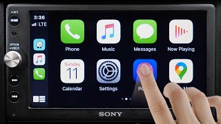 Sony XAV-AX100 Apple Carplay Android Auto Walkthrough and Review