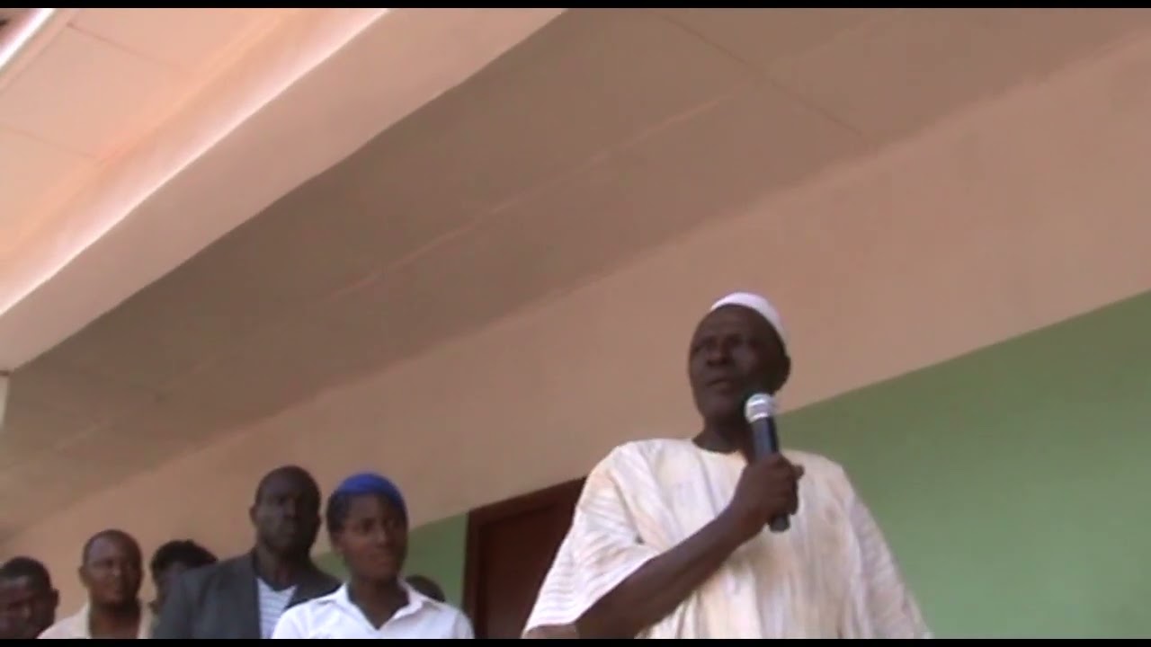 Commissioning of Blocks of class rooms in Akpa'Otobi