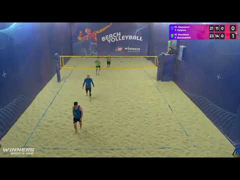 09:55 M. Stepanov / Y. Sulyma - M. Horobets / Y. Bohdashkin 08.04.2023 | Winners Beach Volleyball