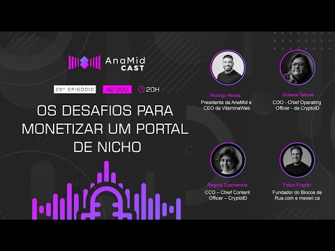 AnaMid Cast: Os desafios para monetizar um portal de nicho