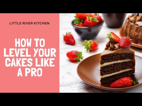 How to level your cakes like a pro
