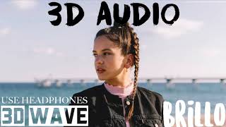 J Balvin &amp; Rosalía - Brillo | 3D Audio (Use Headphones)